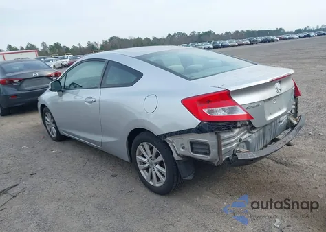 2012 Honda Civic Ex z USA, uszkodzony, nr VIN 2HGFG3B81CH562887